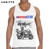 Herr t-shirts nya sommar mode män kort slve iam a r 1250 gs äventyr motorcykel t-shirt hip hop moto pojke casual tops sport vit ts t240425