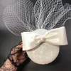 Берец -бабочка ретро -сетчатая шляпа китайский стиль Cheongsam Stage Design Wedding свадьба