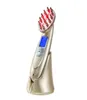 Electric RF Laser Hair Growth Comb Wireless Anti Hair Loss Therapy Infrared EMS Nano LED Red Light Vibration Massage Brush8071689