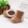 Bottes d'hiver bébé enfants confortable Soft Sole Moccasin Boots Snuggly and Warm pour les garçons et les filles 018m