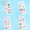 Tattoo Transfer Kids Cartoon Animals Waterproof Temporary Tattoo Cute Pet Cats Dogs Tattoo Stickers Children Boy Girl Fake Body Art Flash Tatoo 240427