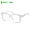 Linsen Soolala Square Reading Brille Frauen Vollrahmen Ladies Weitsichtiger Leser Vergrößerung presbyopischer Brillen für Sehung +0,5 1.0 2.0