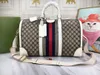 Высококачественная роскошная мода Мужчины Женщины путешествуют сумасшедшие бренды дизайнерские сумочки с багажными сумочками большие возможности спортивной дуфлевой сумки 45*27-23см