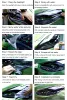 Autos für Tesla Modell 3 Highland 2023 2024 Scheinwerfer Rücklicht -Schutzfilm Modell 3+ Scheinwerferlampe Schwarzfarbe Wechselnde Filme