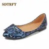 Casual Shoes SDTRFT Four Reason Slip On Leopard Print Designers Lazy Ladies Woman Fashion Flats Loafers Comfortable Zapatos Mujer