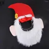 Apparena dla psów Wesoła świąteczna kapelusz do akcesoriów zwierząt Święty ojciec Hood Red Dekoracja Prezenty Rok wakacyjny kostium kota dopasowanie