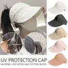 Cappelli a bordo largo cappelli a secchio cappello protettivo UV senza trucco UFP 50+Fisherman BRIM Sole regolabile cappello portatile cappello protettivo Sun H6O2 240424