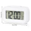 Relógios LED Digital Clock Digital Clock Electronic Digital Screen Desktop Table Relógios para o escritório do escritório em casa Snooze calendário Relógio