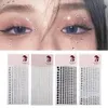 Tattoo Transfer Makeup Decoration Hair Rhinestone Decoration Long Rhinestone Strip Sticker Adhesive Face Decal Temporary Tattoo Stickers 240427