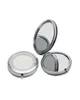 Miroir compact DIY Miroir cosmétique métallique portable 2x Couleur d'argent grossissement 184101 5126871