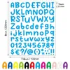 Tattoo Transfer 2st 26 Alphabet A-Z Cartoon Planner Stickers Waterproof Colorful Creative DIY Letter Number Sticker for Kids Cup Laptop 240427