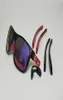 Crossrange 9371 Polarize Güneş Gözlüğü Erkekler Spor Gözlük Sürüş Oculos de Sol Yansıtıcı Kaplama UV400 Box6855030