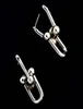 Varumärke Fashion Luxury Designer Jewelry örhängen Rostfritt stål Big Statement Earrings Star Show Fashion Jewelry Earrings1287847