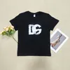 T-shirt imprimé designer Blouses Femmes Casual Round Nou Nou à manches courtes T-shirts Top Ship gratuit