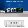Horloges de table de bureau LED LED numérique ALARME DATÉRATURE DE TEMPRIT