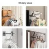 Organisation Portable Foldbar Travel Hanger Folding Clothes Tork Rack Travel Hangers Hanging Rack med 5 hål för hotellcampingresor