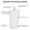 Elimina contenitori da 50 pezzi bottiglie di succo di succo di succo di succo di container borse borse bere acqua infantile