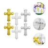 Party Decoration Holy Communion Foil Balloons Cross Balloon Christening