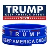 Bilklistermärken 23 Typer Trump Making America Great Again Letter Sile armband Rubber Armband Supportrar Armband Basketball Drop Delive Otsig