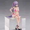 Figuras de brinquedo de ação 17cm Charm rosa Anime Figura Bikini Melty Sexy Girl PVC Ação Figura Mio Akagi Fatueta Modelo Colecionável Toys Infro