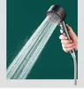 Bathroom Shower Heads New High Pressure Shower Head 6 Modes Adjustable Showerheads with Hose Set Water Saving Stop Spray Nozzle Bathroom Accessories