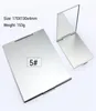 Whole 10pcs Cosmetic Mirror Foldable Ultrathin 5 Sizes Make Up Folding Rectangle Makeup Decorative Y2001146078024