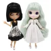 Dolls Icy DBS Blyth Doll 1/6 Oferta Concórdica Oferta Especial BJD Branco Branco Branco Black Face Fosco MultiHanded AB Doll Girl