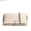 SAC Zadig Voltaire Style 7 Pochette Rock Swing Your Wing Wing Tote torebka ramię Man oryginalny skórzany zadig wooltaire torba skrzydła F 7849