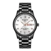 Watch pour hommes entièrement automatique Watch Quartz Watch Precision Steel montre la montre masculine