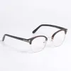 Mode Tom Sonnenbrille Retro Design Marke TF5448 Halbrahmen Augenbrauen optische Rahmen flache Lichtbrillen UV -Schutz für Männer und Frauen Reisen Fahrerbranchenbrillenbrille
