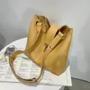 Sacchetti di spalle borse di design ragazza ragazza a grande capacità messenger secchio di fascia alta ascelle larghezza doppia usaggio 33 cm