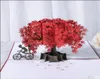 Karty pozdrowieniowe 3D rocznica karty karty czerwona Red Maple Ręcznie robione prezenty Para myślenie o twoim przyjęciu Wedding Love Walentynki D5745450