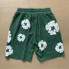 Men's Shorts Frog Drift moda marka streetwear pieniona grafika grafika drukowane swobodne spodnie vintage odzież sznurka dla mężczyzn