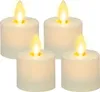 Afstandsbediening led tealight kaarsen batterij bediende dansende wick votief kaarslamp bruiloft kerstfeest kerk decoratie-warm w 240416