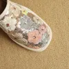 Отсуть обувь eagsity sequined и кожа кожа кожа Block Sandal