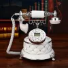 Accessories European Fashion Vintage Telephone Swivel Plate Rotary Dial Telephone Antique Telephones Landline Phone For Office Home Hotel