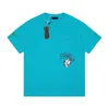 Męskie plus koszulki Polos 2024SS 100 bawełniane męskie koszulę polo polo haft haftowane wysokiej jakości Polyester Men Ilości Turtleck 6G662I