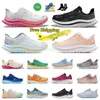 Free shipping man woman designer casual shoes bondi 8 cloud carbon x plate-frome mach white pink spring tenis 8s one x2 yellow Summer Song Ice grey womens sneakers 2024