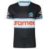 2023 Cronulla Köpekleri Anzac / Home / Away / Miras / Yerli / Singlet Rugby Forması - Mens Boyutu S -5XL