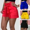 Shorts femminile 5xl Womens High Waist Shorts Shold Shorts Shorts Casual Femle 2024 Nuovi pantaloncini da donna estivi Y240425