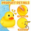 Sand Play Water Fun Two 10.2-inch rubber duck bath toys giant rubber duck bath toys squeezed yellow rubber ducks Q240426