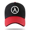 Ball Caps Half Life 2 Game Logo Stampa Colore abbinata Cappelli da baseball Cappelli Casquette Adattati Papà hip hop casual per uomini donne unisex