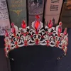 Haarklammern Diezi Luxus Elegant Ab Crystal Tiara Crown für Frauen Mädchen Hochzeit Fashion Prinzessin Kleider Party Schmuck Accessoires