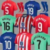 قمصان كرة القدم 23 24 Memphis Atletico Home 2023 2024 M. Llorente Correa Camiseta Football Dorts Away Men Kids Griezmann R. De Paul Carrasco Madrids