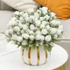 Decorative Flowers Artificial Greenery For Outdoor Use Exquisite Rose Bouquet Simulation Flower Bridal Non-fading Multi-purpose