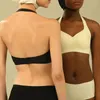 Bras Sujiin Halter Top Arka Seksi Kadınlar için Sakinsiz Kablosuz Yastıklı Görünmez Sütyen Kadın Çamaraları Bralette MX112