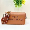 Designer Mini Bag Leather Crossbody Bag the Leather Mini Shoulder Bag Women's Leather Mini Black Classic Popular Street Shopping Bags High Quality