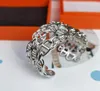 Высокая Quatity H Buckle Fashion Hollow Bangle для женщин -дизайнерских ювелирных украшений Мужчина золотой браслет хип -хоп браслеты ORI7287080