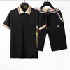 Designer Mens Tracksuits Set Jogger Sweatshirts Sports Jogging Suits Man Tracksuits Two Piece Set T Shirt Summer Printed Short Sleeve Shorts #144