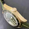 Wersja wysokiej jakości Tudery Designer Straftwatch ster 1958 Zielona twarz Automatyczna mechaniczna męska zegarek 79018C